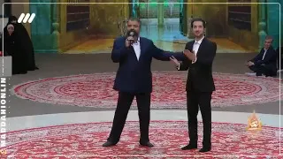 شوخی های جالب و خنده دار با نجم الدین شریعتی در حسینیه معلی